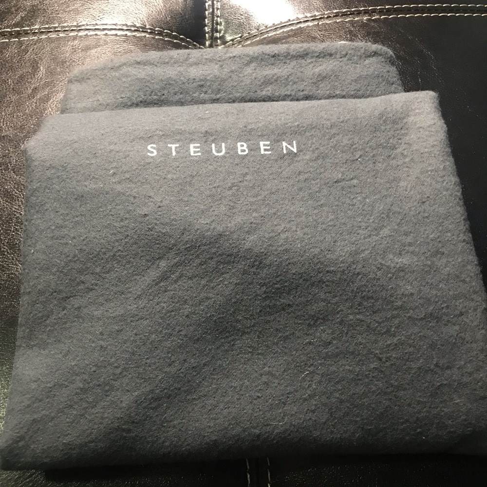 Steuben dust bag; cotton; used in good condition